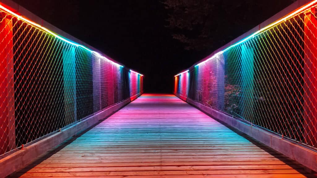 architecture led bridge wead